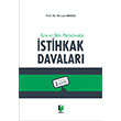cra ve flas Hukukunda stihkak Davalar Timuin Muul Adalet Yaynevi