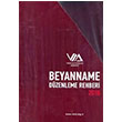 Beyanname Dzenleme Rehberi 2018 Vergi Mfettileri Dernei