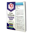 10. Snf Tm Dersler Yaprak Test Element Yaynlar