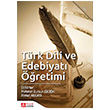 Trk Dili ve Edebiyat retimi Pegem Yaynlar