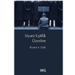 Siyasi Eitlik zerine Robert A. Dahl Dost Kitabevi Yaynlar