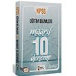 2019 KPSS Eitim Bilimleri Maarif Tamam zml 10 Deneme Snav sem Yaynclk
