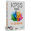 2019 KPSS Genel Yetenek Genel Kltr Tamam zml 10 Deneme sem Yaynclk
