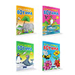 Hayvanlar Boyama Seti 4 Kitap Takm Mavi Gl Yaynlar