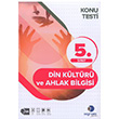 5. Snf Din Kltr ve Ahlak Bilgisi Konu Testi arm Yaynlar