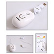 Everest SM-302 Usb Beyaz Optik Makaral Mouse