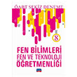 2019 ABT Fen Bilimleri Fen ve Teknoloji retmenlii 8 Deneme Nobel Snav Yaynlar