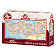 Trkiye Siyasi Haritas 123 Para Art Puzzle