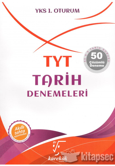 TYT Tarih Denemeleri Karekök Yayınları | 9786057554260
