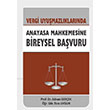 Vergi Uyumazlklarnda Anayasa Mahkemesine Bireysel Bavuru Ekin Yaynlar