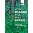 Mzik Kltrne Dair eitli Grler 1 Haluk Ycel Eitim Yaynevi