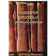 atlaklar ve Kesitler Muzaffer Oruolu Sanc Yaynlar