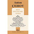 Anton ehov Ksa Oyunlar 10 Oyun Anton ehov Mitos Boyut Yaynlar
