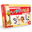 Baby Puzzle Hayvanlar Blue Focus