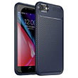 Negro Iphone 7 Iphone 8 Dark Blue Silikon Kapak Zore