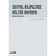 Sosyal Bilimlerde Kltr Kavram Denys Cuche Balam Yaynlar