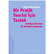 Bir Pratik Teorisi in Taslak Pierre Bourdieu stanbul Bilgi niversitesi Yaynlar