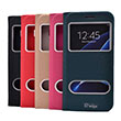 Dolce Samsung S7 Edge Purple Pu Klf Zore