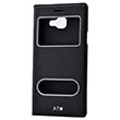 Dolce Samsung A7 Black  Pu Klf Zore