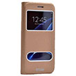 Dolce Samsung S7 Gold Pu Klf Zore