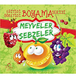 Meyveler Sebzeler Eitici retici Boyama Serisi Ren ocuk