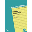 Romann Hazrlan 1 Roland Barthes Sel Yaynclk
