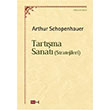 Tartma Sanat Arthur Schopenhauer Tutku Yaynevi