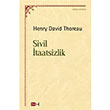 Sivil taatsizlik Henry David Thoreau Tutku Yaynevi