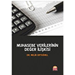 Muhasebe Verilerinin Deer likisi  Melik Erturul  Nobel Bilimsel Eserler