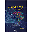Sosyoloji Notlar Tevfik Erdem maj Yaynclk