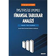 TMS TFRS ile Uyumlu Finansal Tablolar Analizi Sekin Yaynclk