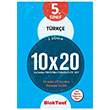 5. Snf 2. Dnem Trke 10x20 Kazanm Pekitirme Denemeleri Seti Blok Test Yaynlar