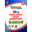 8.Snf 10 lu Konu Sral Genel Deneme Seti Zeka Kp Yaynlar