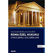 Roma zel Hukuku Uygulamal almalar Sekin Yaynclk