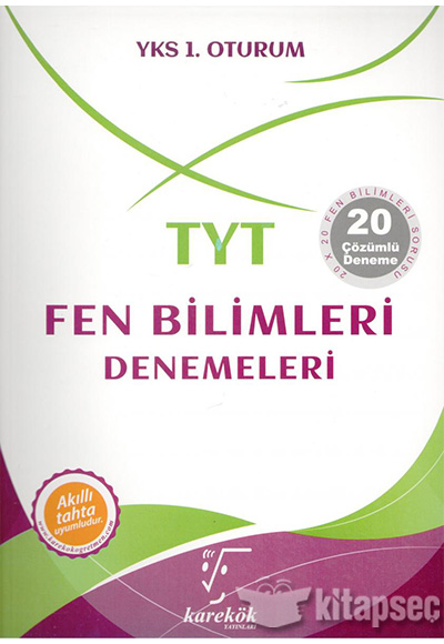 Karekök Yayınları Çözümlü TYT Fen Bilimleri Denemesi 20 li ile ilgili görsel sonucu