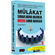 Mlakat Snavlarna Hazrlk Hukuk Soru Bankas Sava Yaynevi