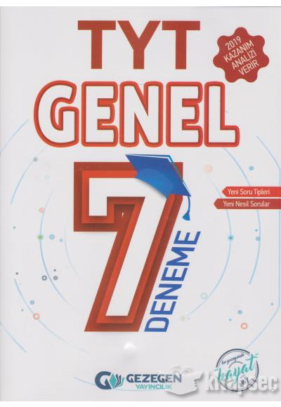 TYT 7 li Genel Deneme Gezegen Yayıncılık | 9786057543257
