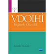 VDOH Baml Olaslk Cilt 1 smail Ylmaz Nobel Akademik Yaynclk