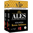 2019 ALES VIP Saysal Szel Blm Konu Anlatm 2 Cilt Yarg Yaynlar