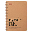 Lgat 365 Eyvallah 100 Yaprak Noktal zometrik Defter Keskin Color