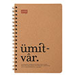Lgat 365 mitvar 100 Yaprak Noktal zometrik Defter Keskin Color