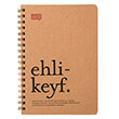 Lgat 365 Ehlikeyf 100 Yaprak Noktal zometrik Defter Keskin Color