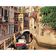 Venedik Sokaklar 1000 li Puzzle 68x48 Keskin Color