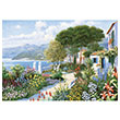 Renkli Bahe 70x100 2000 li Yapboz Keskin Color