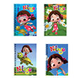 Niloya A6 80 Yaprak Metalize Bloknot Keskin Color