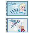 Frozen 17x25 15 Yaprak Resim Defteri Keskin Color