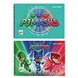 PJ Masks 17x25 15 Yaprak Resim Defteri Keskin Color