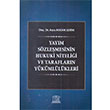 Yaym Szlemesinin Hukuki Nitelii ve Taraflarn Ykmllkleri Legal Yaynclk