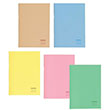 Pastel A4 120 Yaprak izgili PP Kapak Spralli Note Defteri Keskin Color