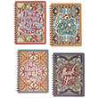 Wallart 17x24 120 Yaprak Dz Spralli Sert Kapak Defter Keskin Color